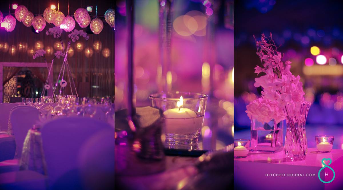 Wedding reception in Asateer tent atlantis Dubai
