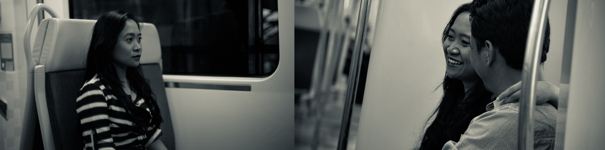 photoshoot inside dubai metro