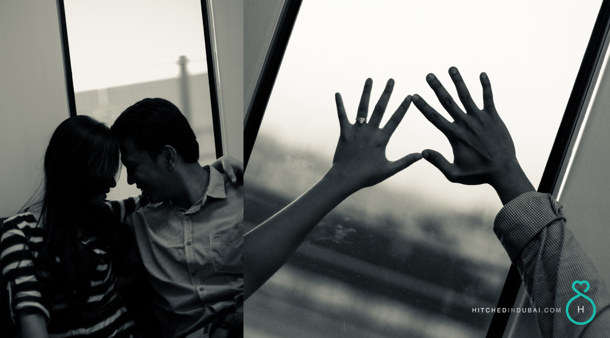 photoshoot at dubai metro