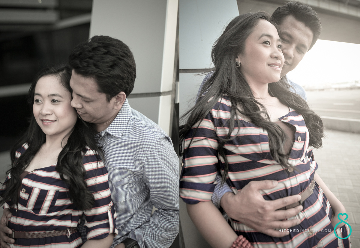 photoshoot at dubai metro
