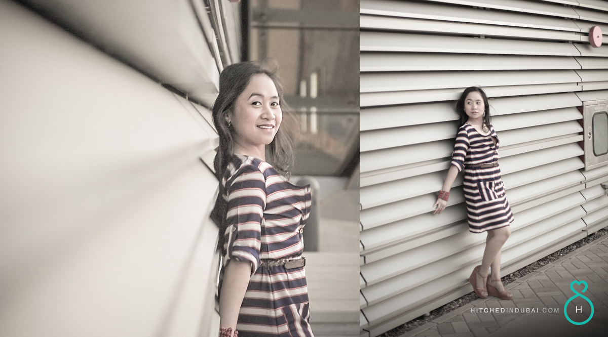 photoshoot at dubai metro