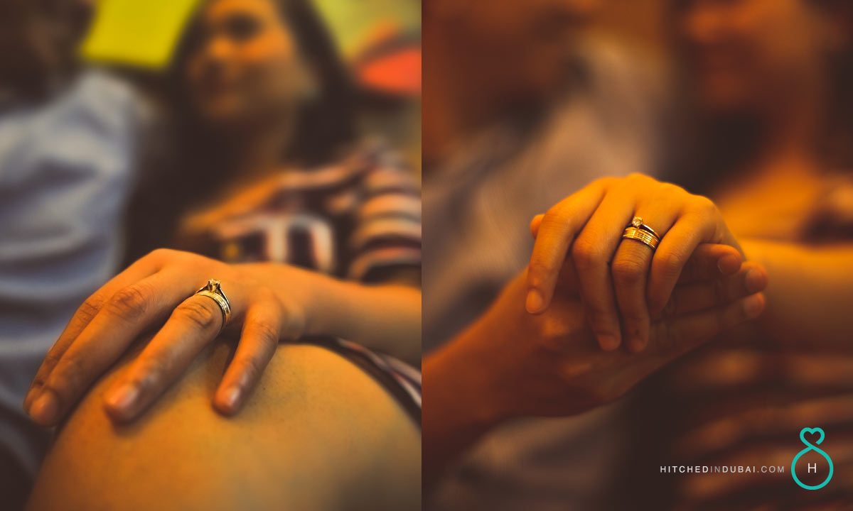 prewedding shoot at Starbucks Cafe Dubai