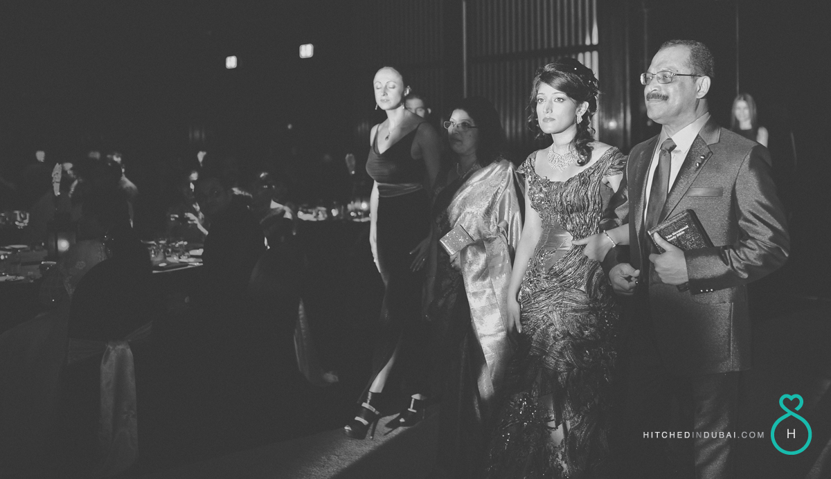 Armani Hotel Engagement ceremony