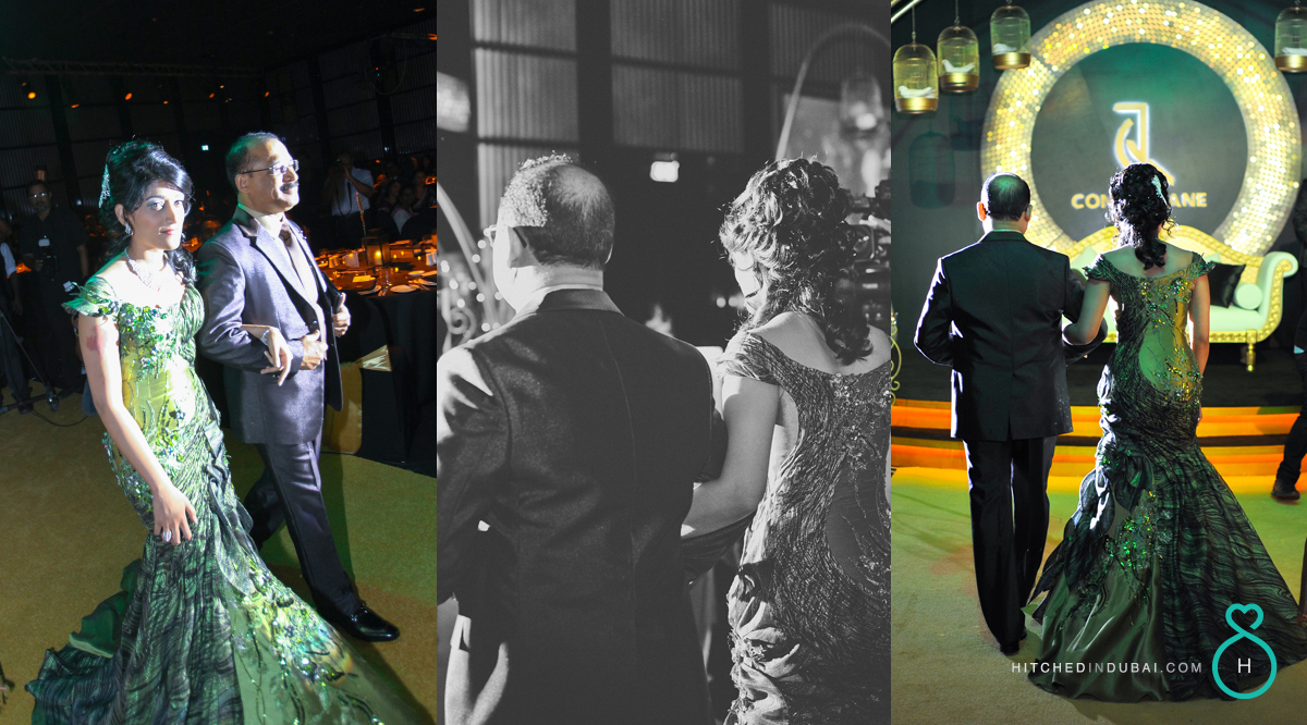 Armani Hotel Engagement ceremony