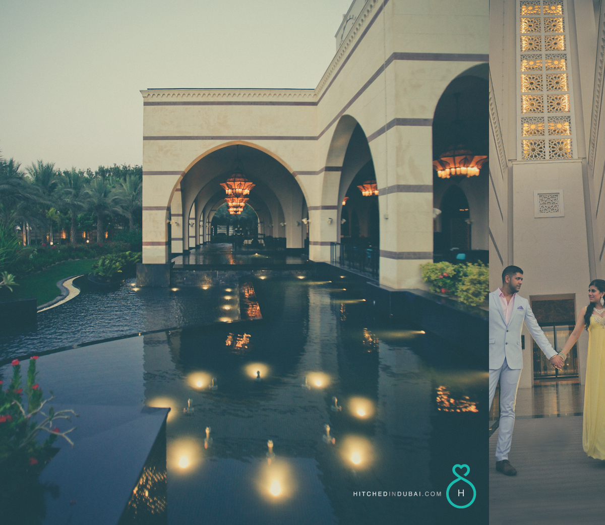 prewedding at zabeel saray dubai