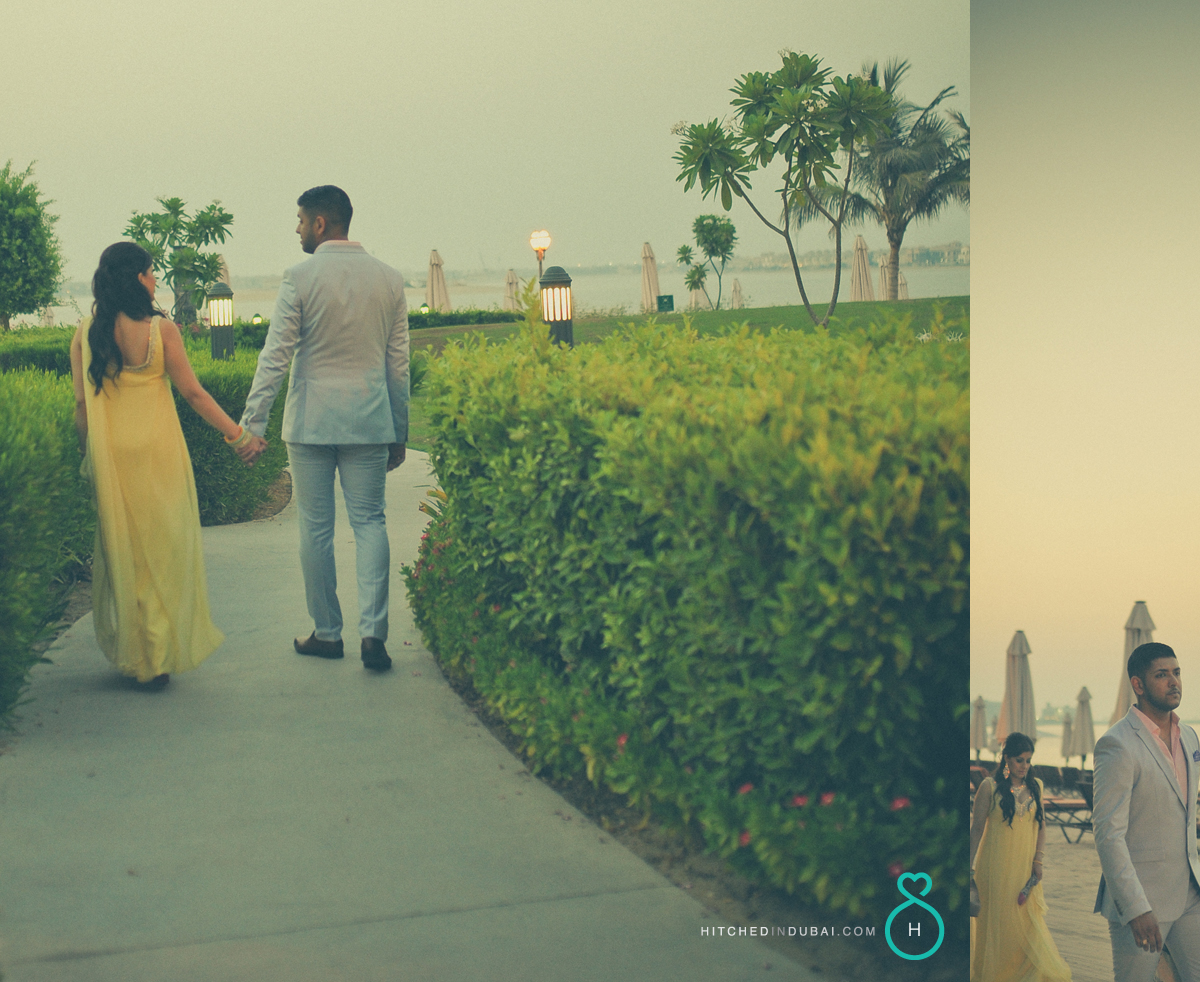 prewedding at zabeel saray dubai