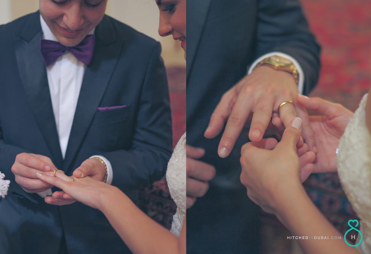 Wedding in Sharjah Armenian church