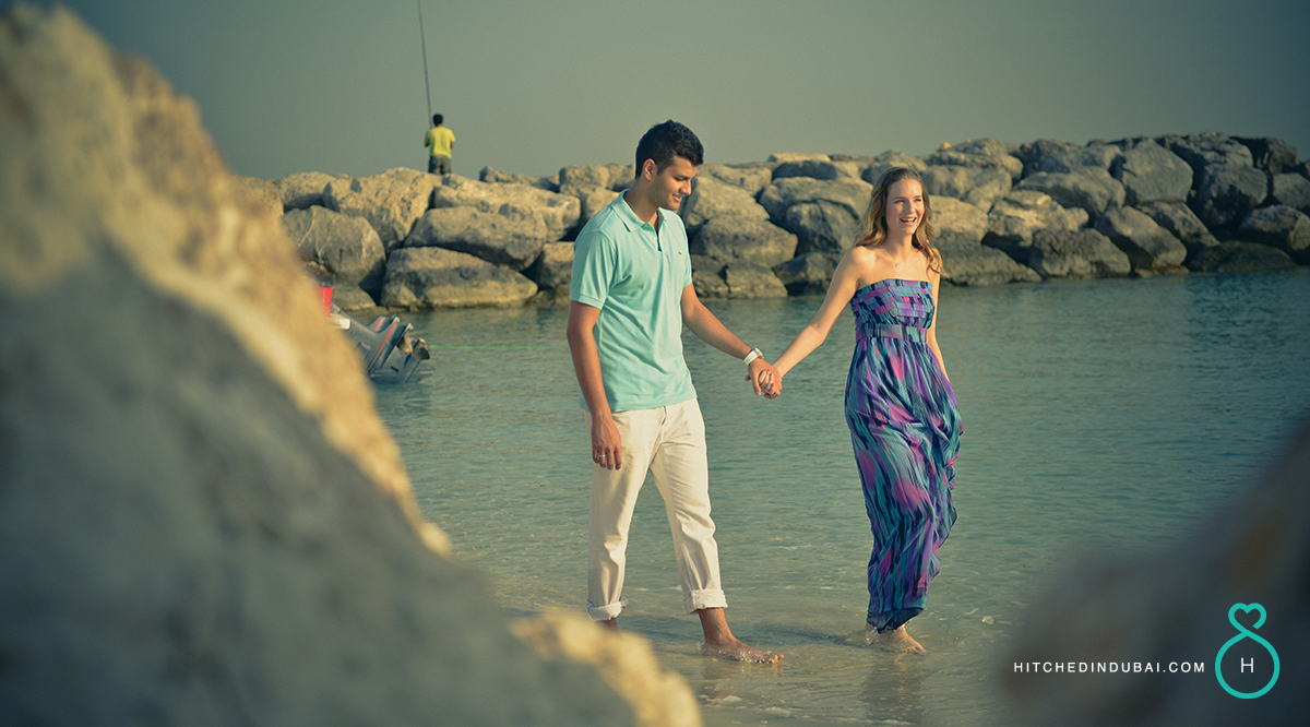 prenup photographer dubai beach