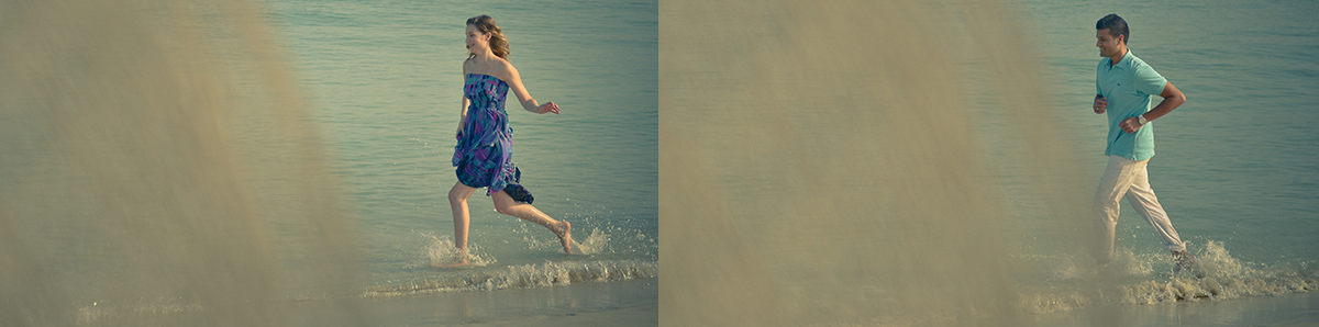 beach prenup photos in dubai