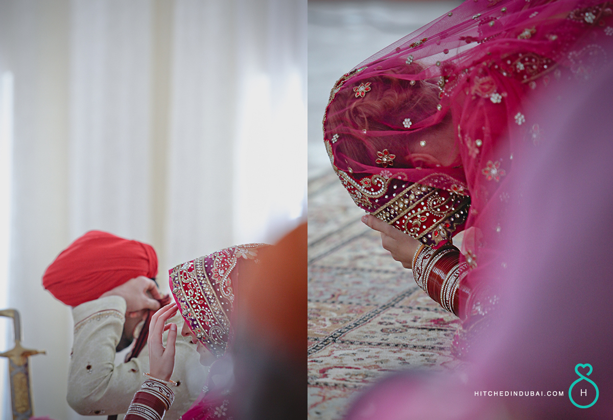 Indian wedding in dubai temple