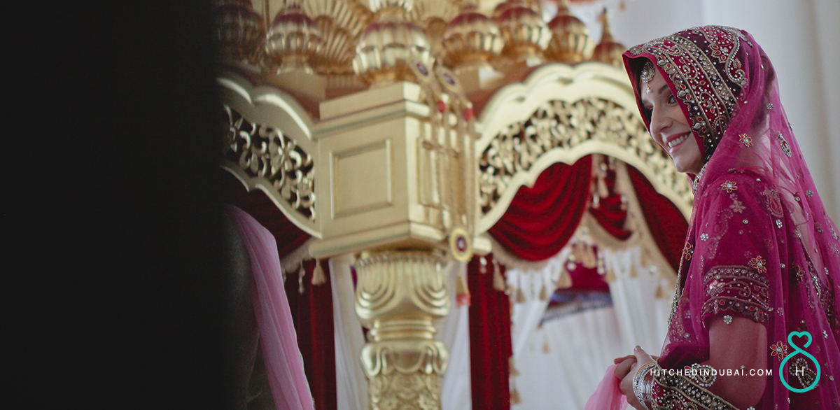 Dennise and Nirmal indian wedding dubai