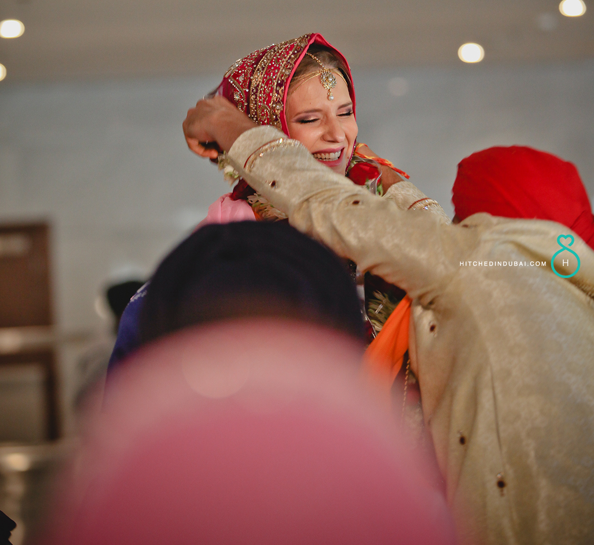 Indian wedding in dubai temple