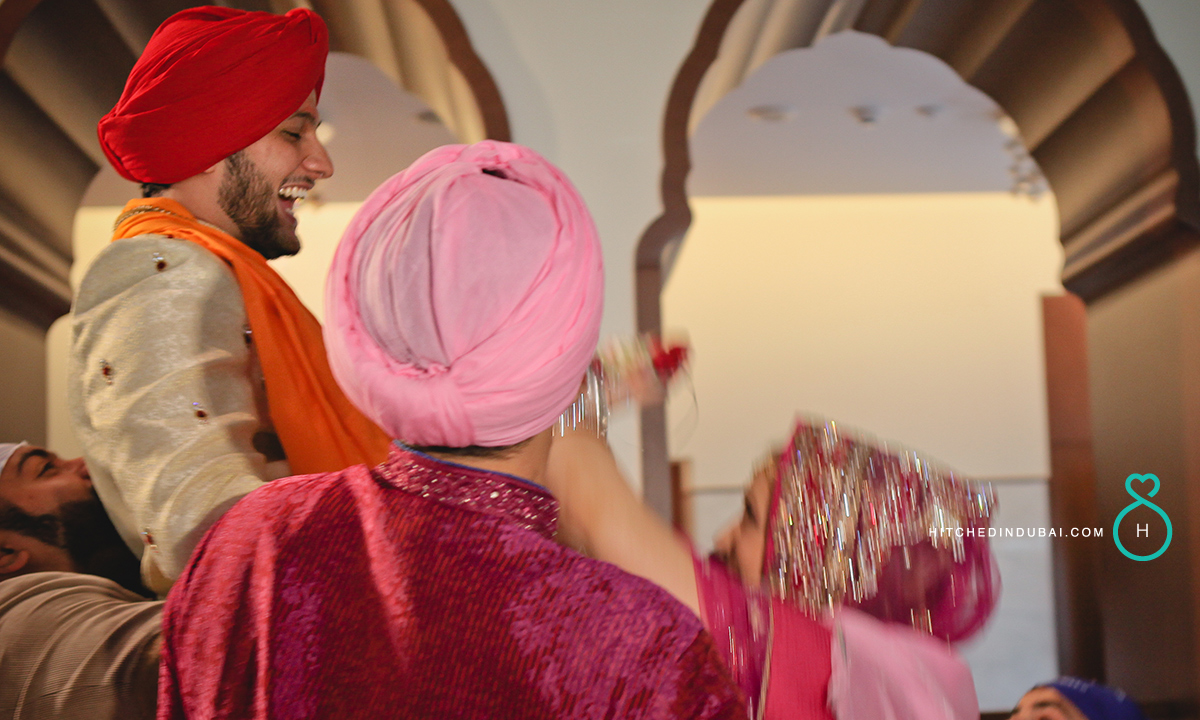 Dennise and Nirmal indian wedding dubai