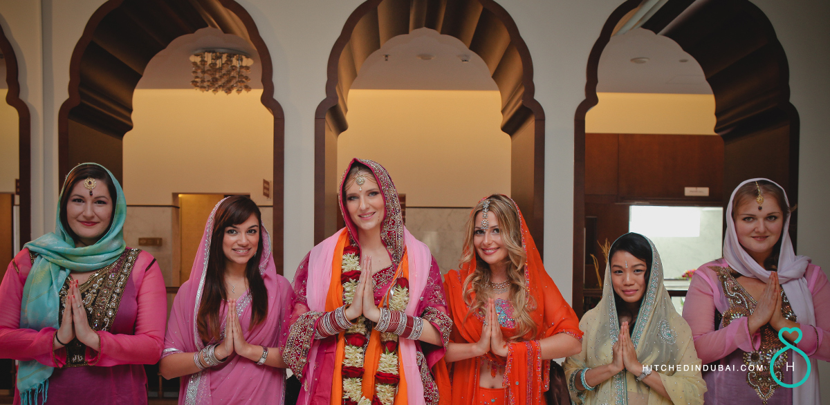 Indian wedding in JebelAli Gurudwara