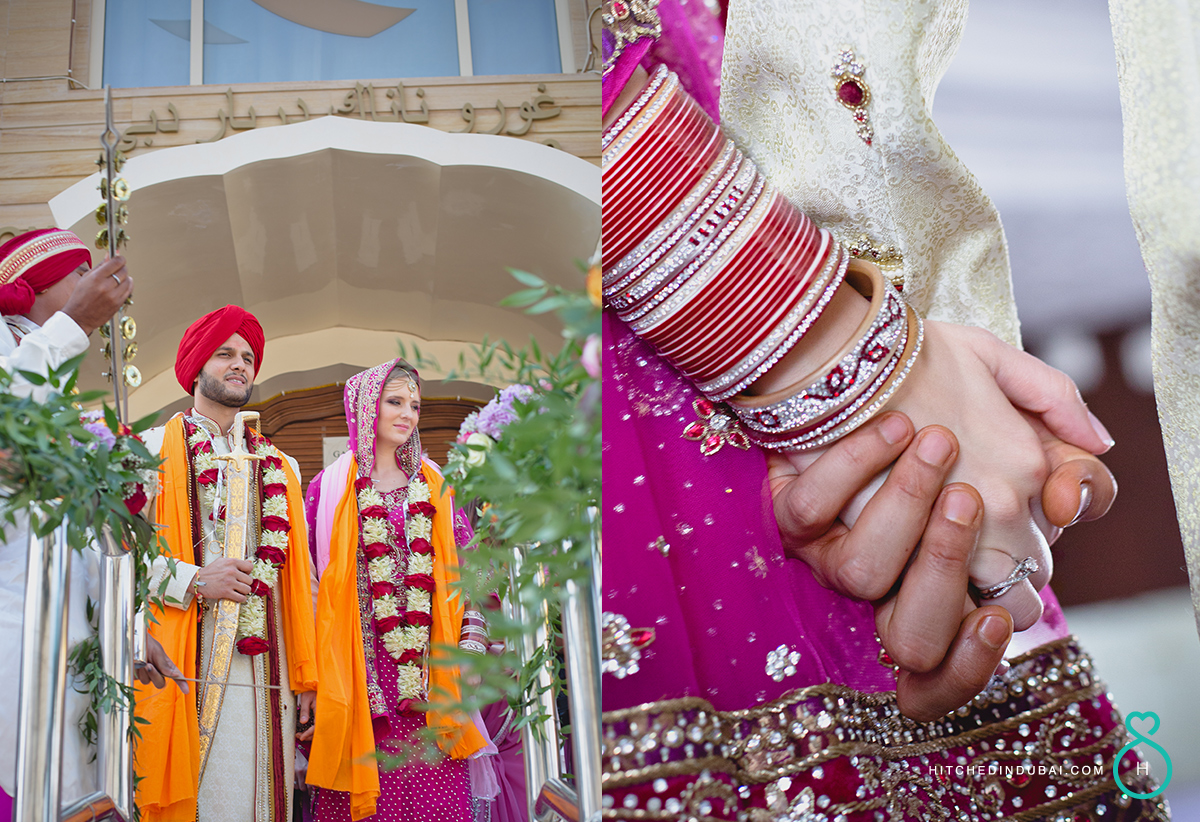 Indian wedding in JebelAli Gurudwara