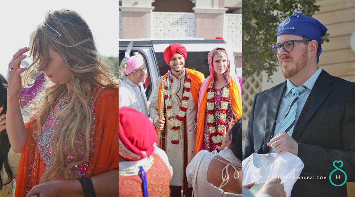 Indian wedding in JebelAli Gurudwara