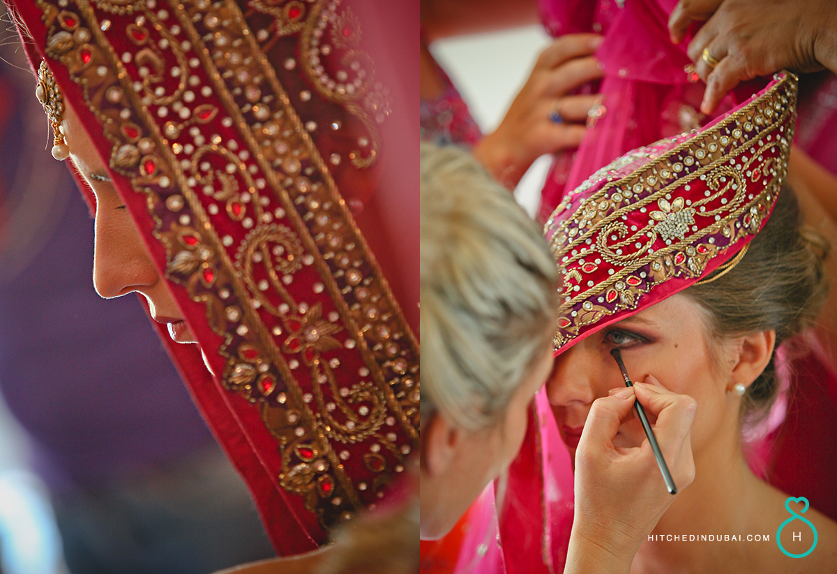 Dennise and Nirmal indian wedding dubai