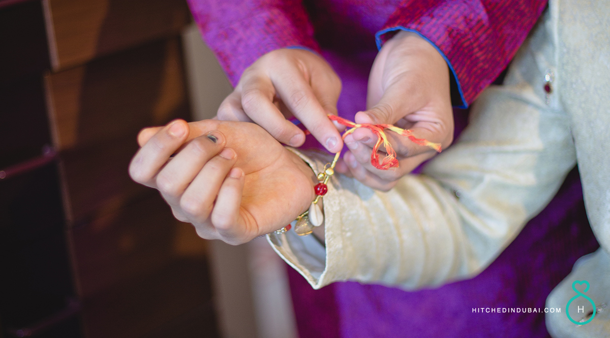 Indian wedding in dubai temple