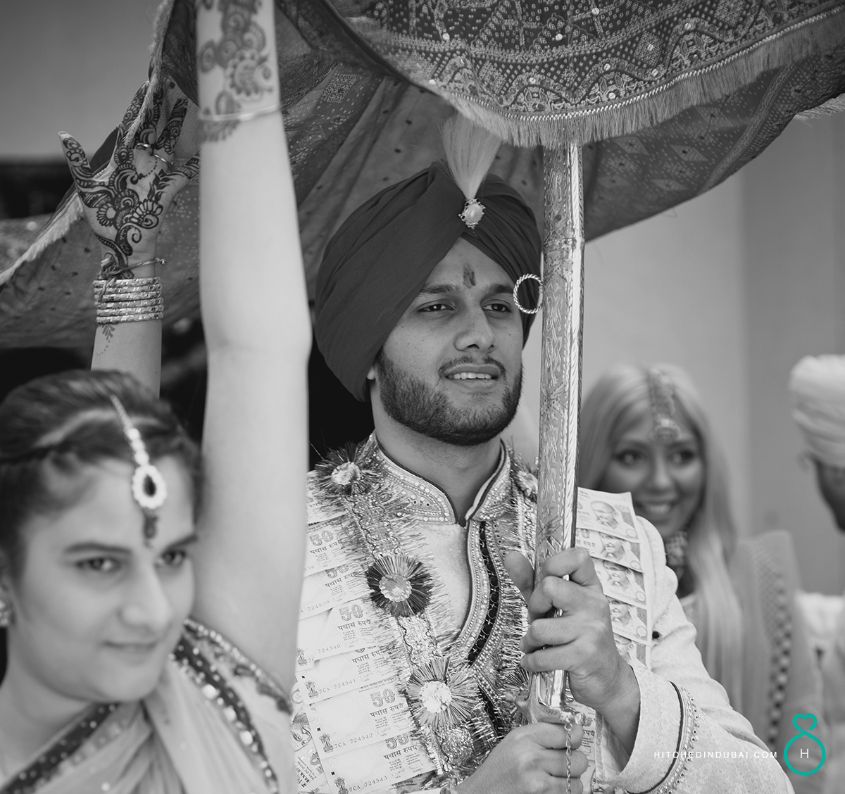Indian wedding in JebelAli Gurudwara