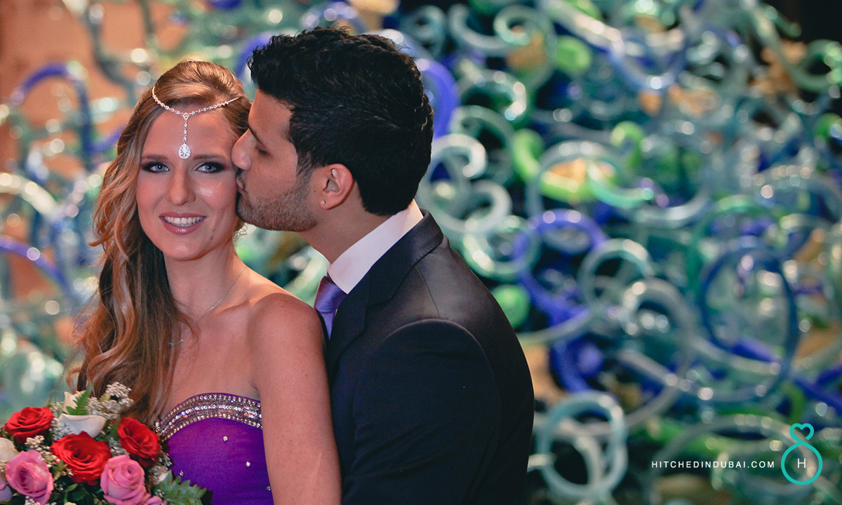 Dennise and Nirmal reception at Atlantis Dubai