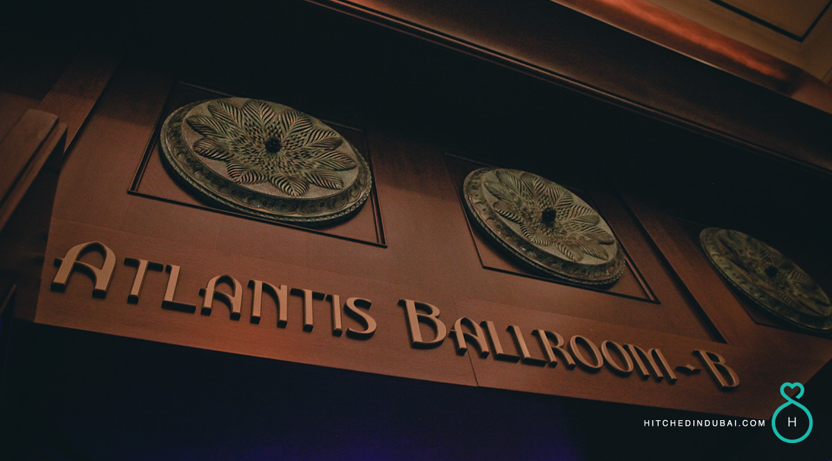 Reception Dinner at Atlantis Dubai