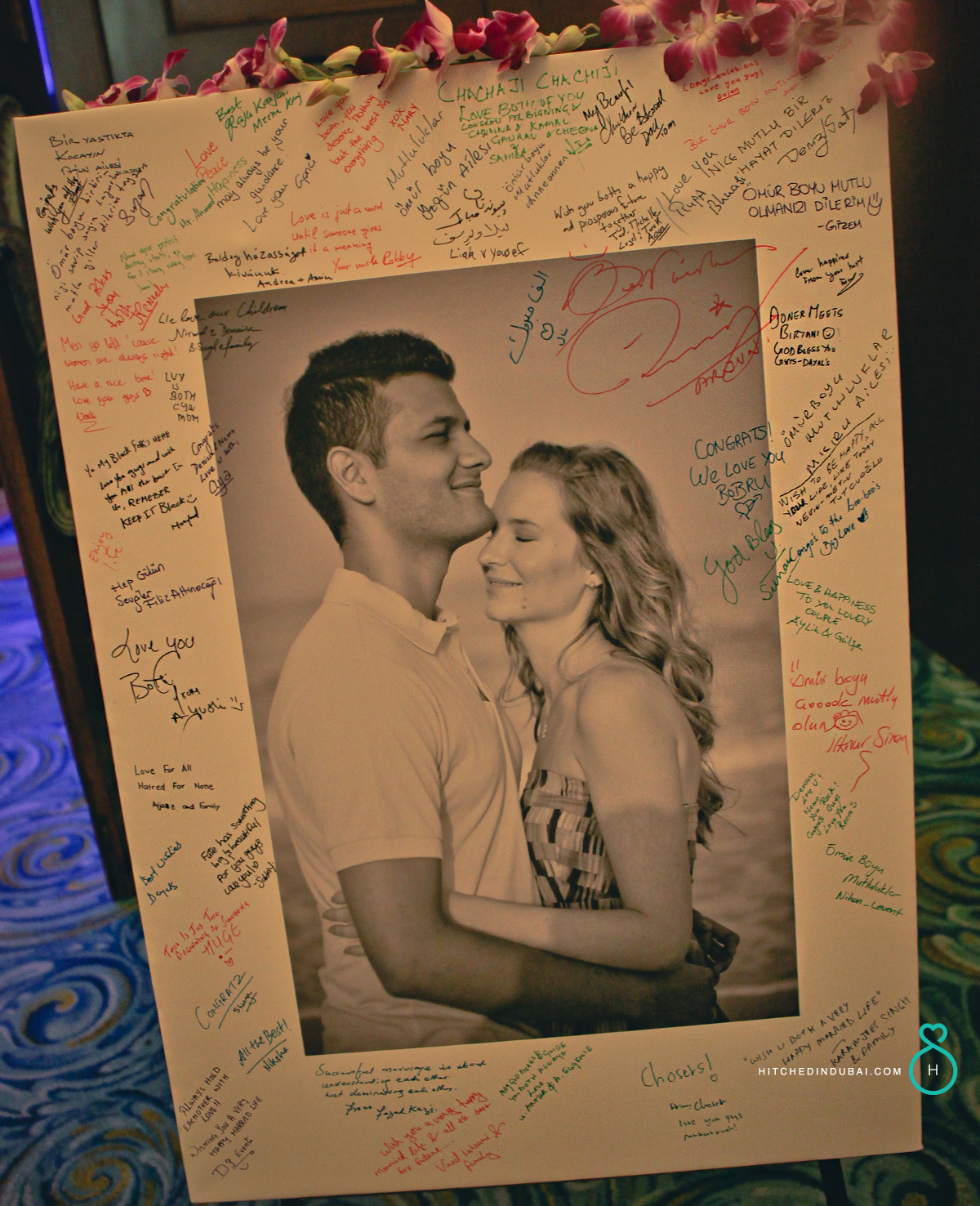 Dennise and Nirmal reception at Atlantis Dubai