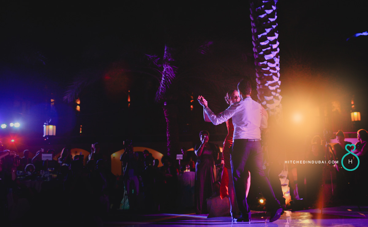 Indian reception at Park Hyatt Dubai