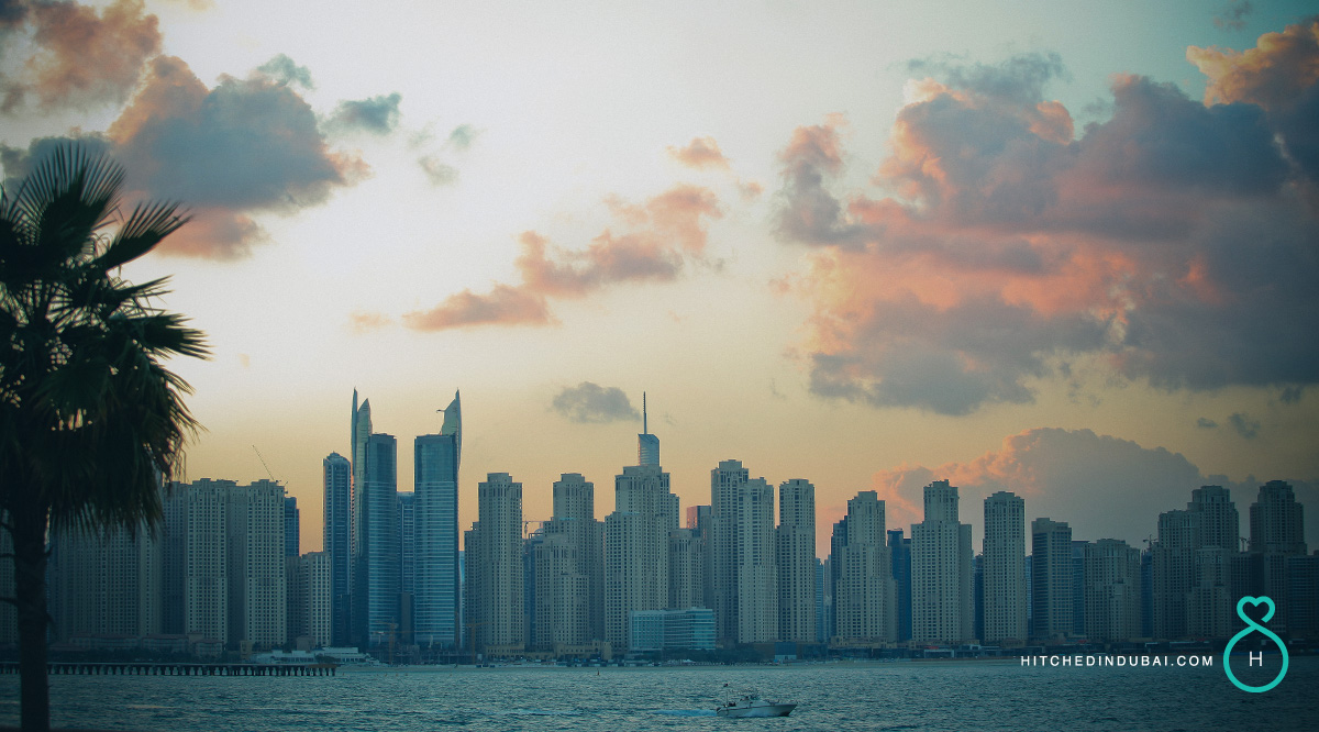 Prewedding shoot at Palm Jumeirah Dubai