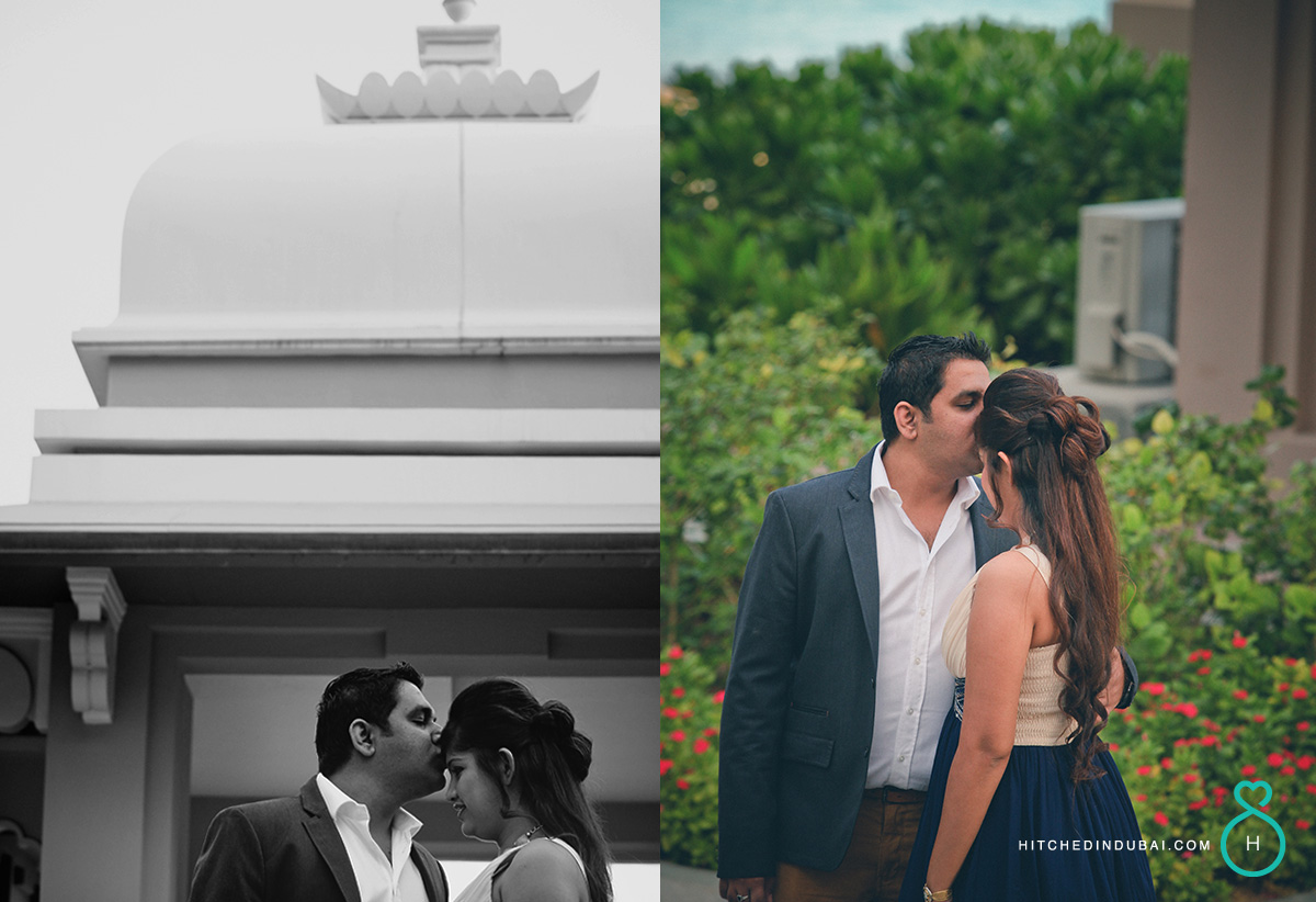 Prewedding shoot at Palm Jumeirah Dubai