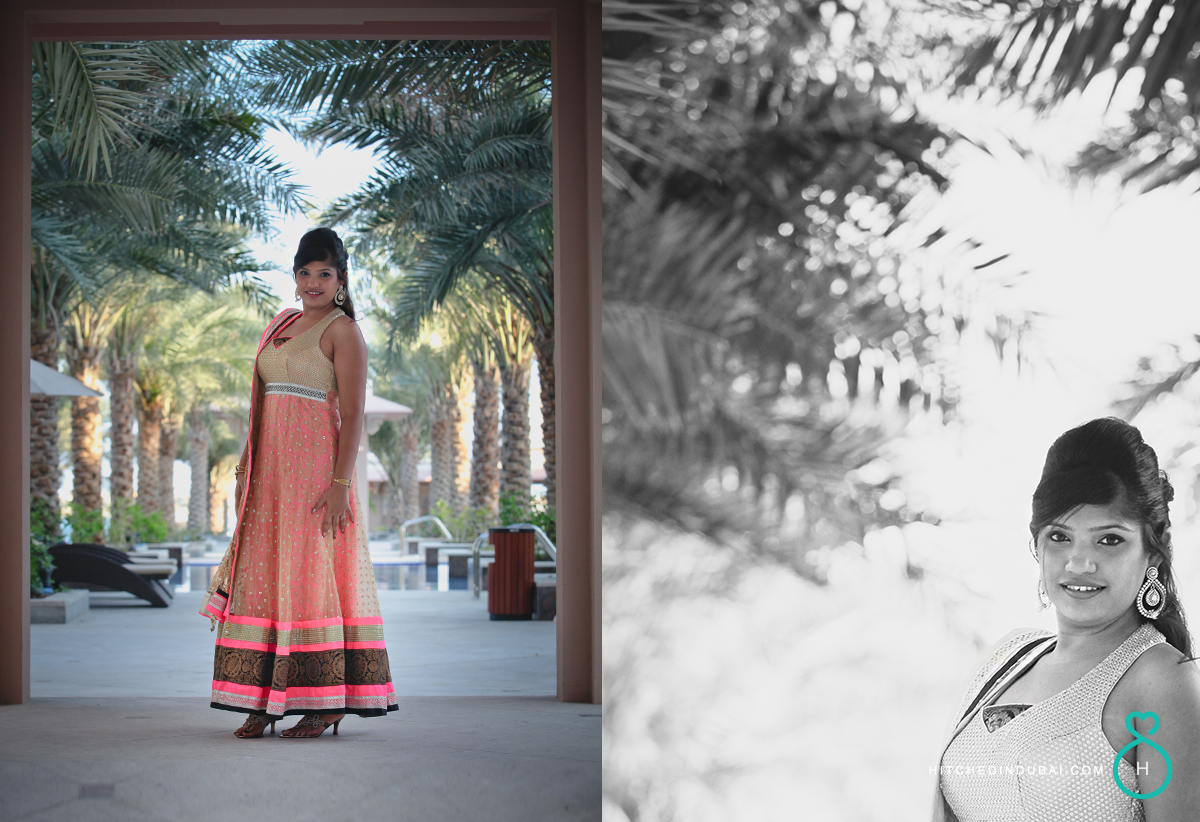 Prewedding shoot at Palm Jumeirah Dubai