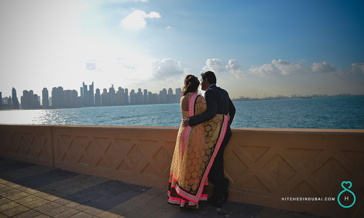 Prenup photos at Beach Dubai