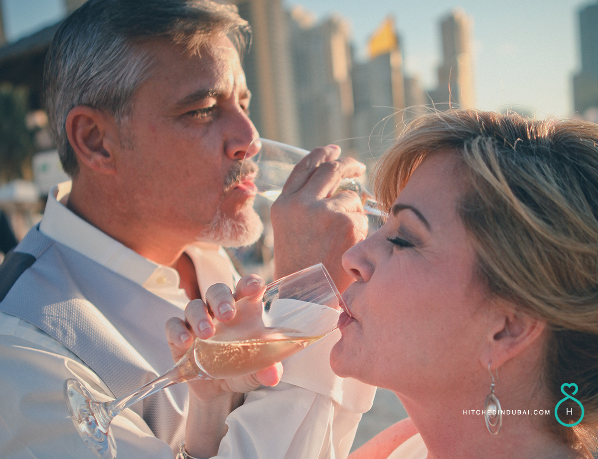 Anniversary on the beach