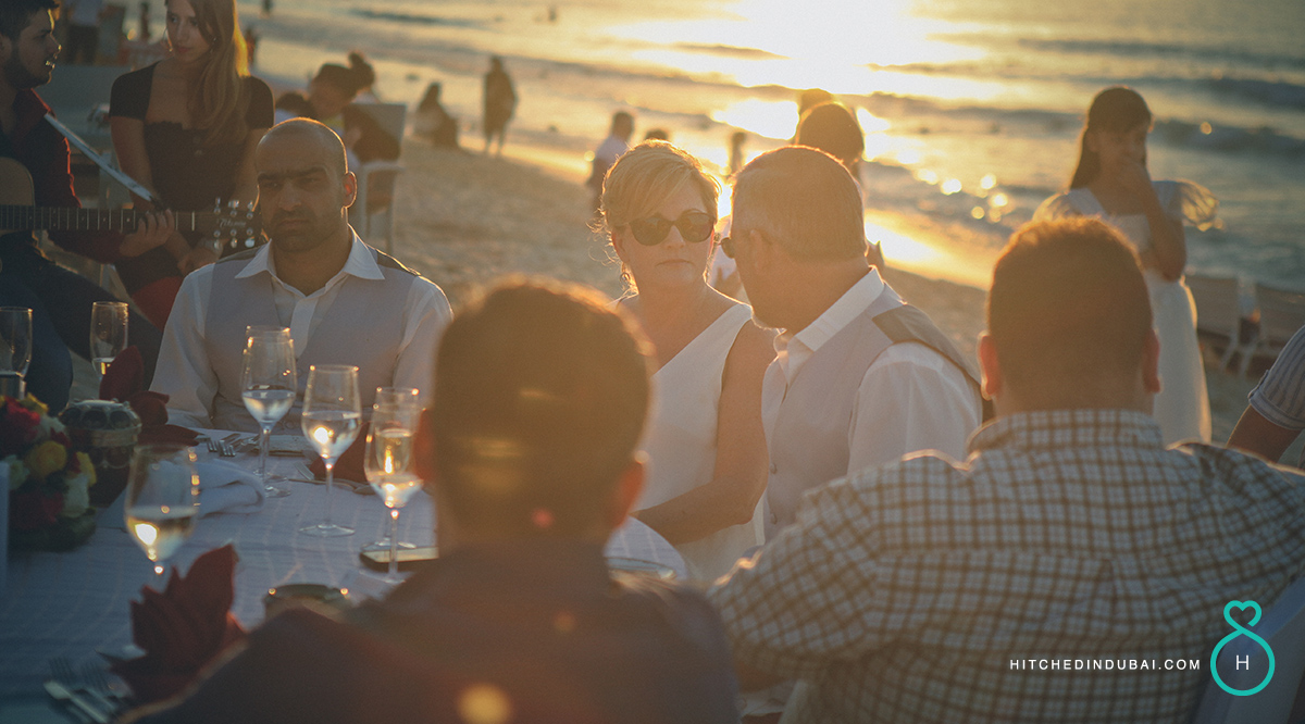Anniversary on the beach