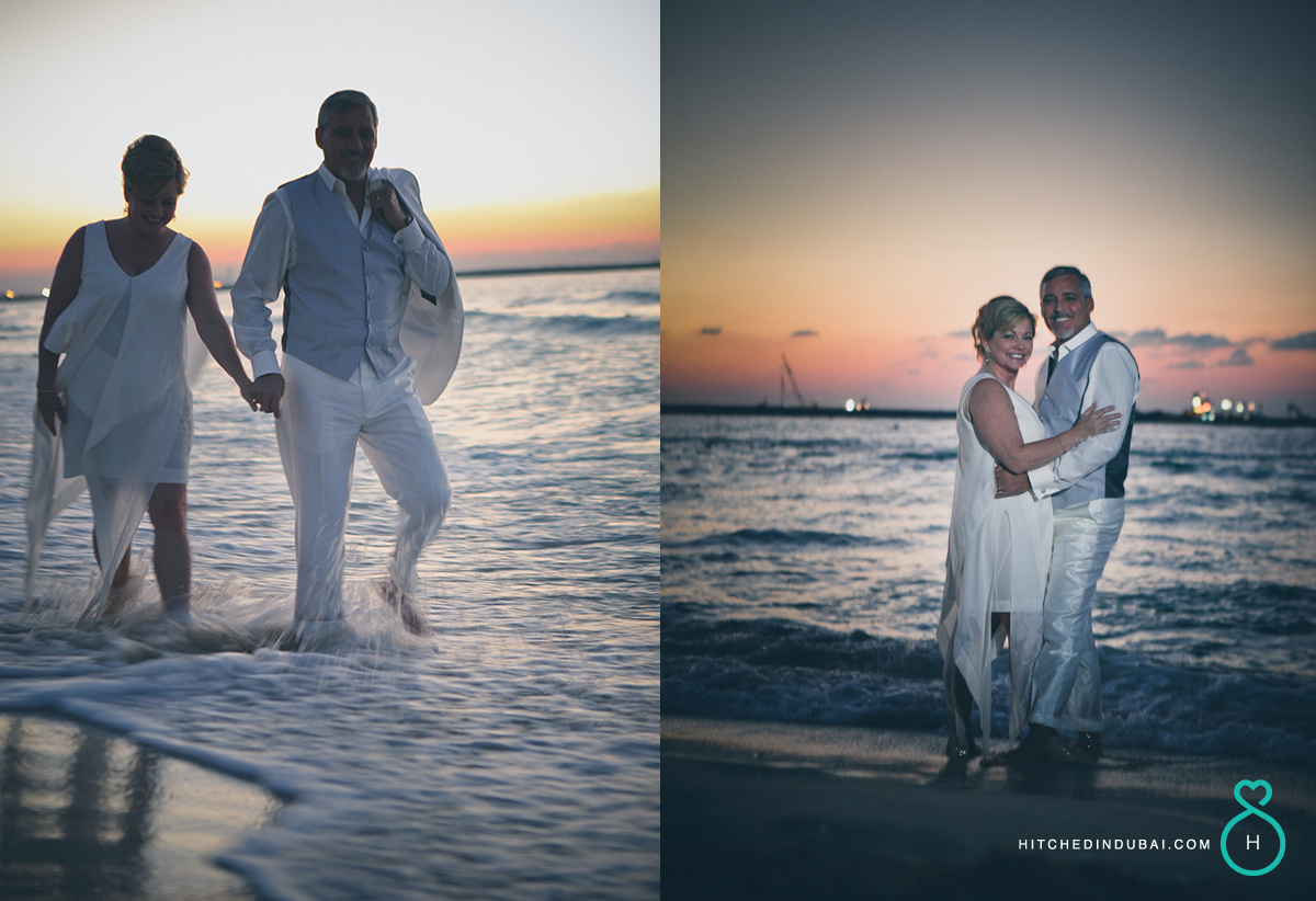 Anniversary on the beach