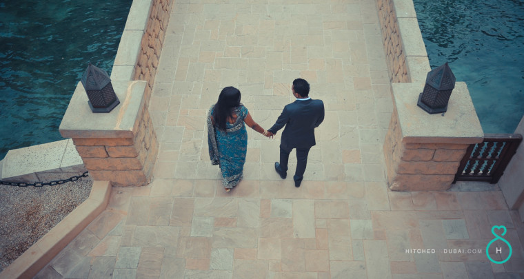 Prenup at Madinat Jumeirah: Jaime and Sujon