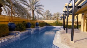 Dubai real estate villa